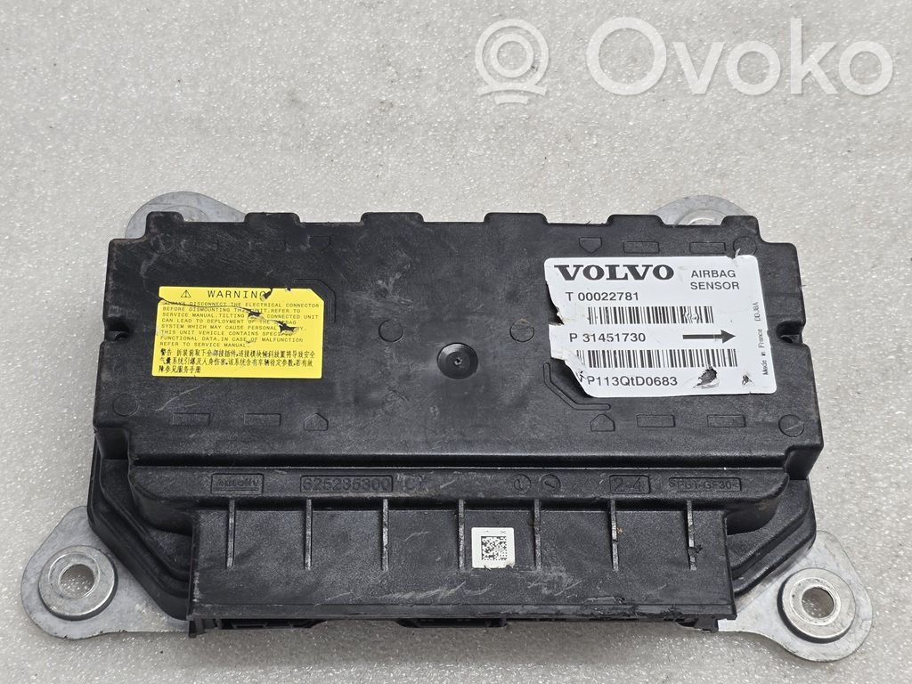 Volvo XC90 Airbag control unit/module 