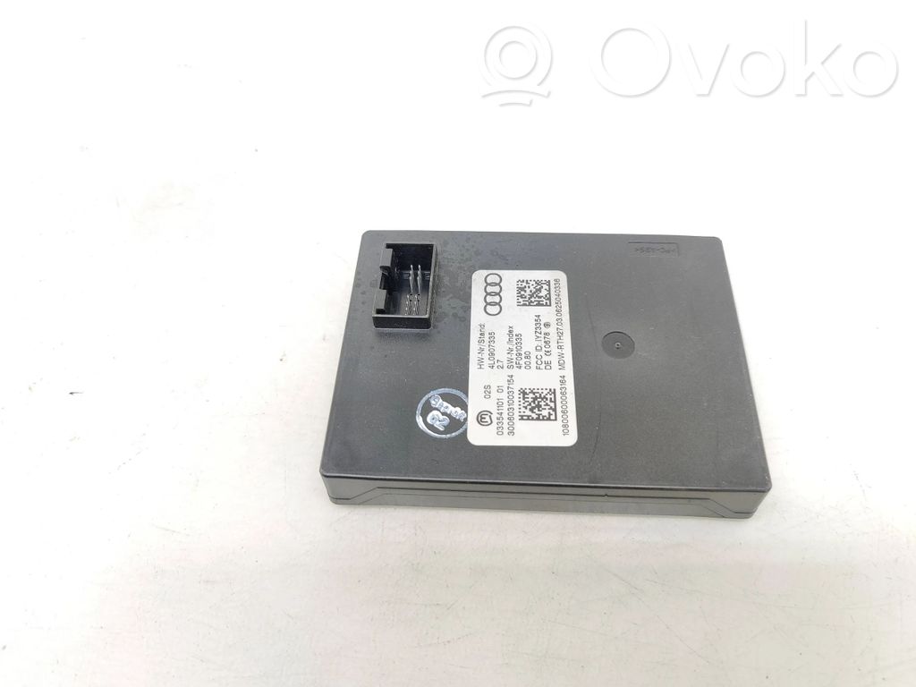 Audi Q7 4L Keyless (KESSY) go control unit/module 
