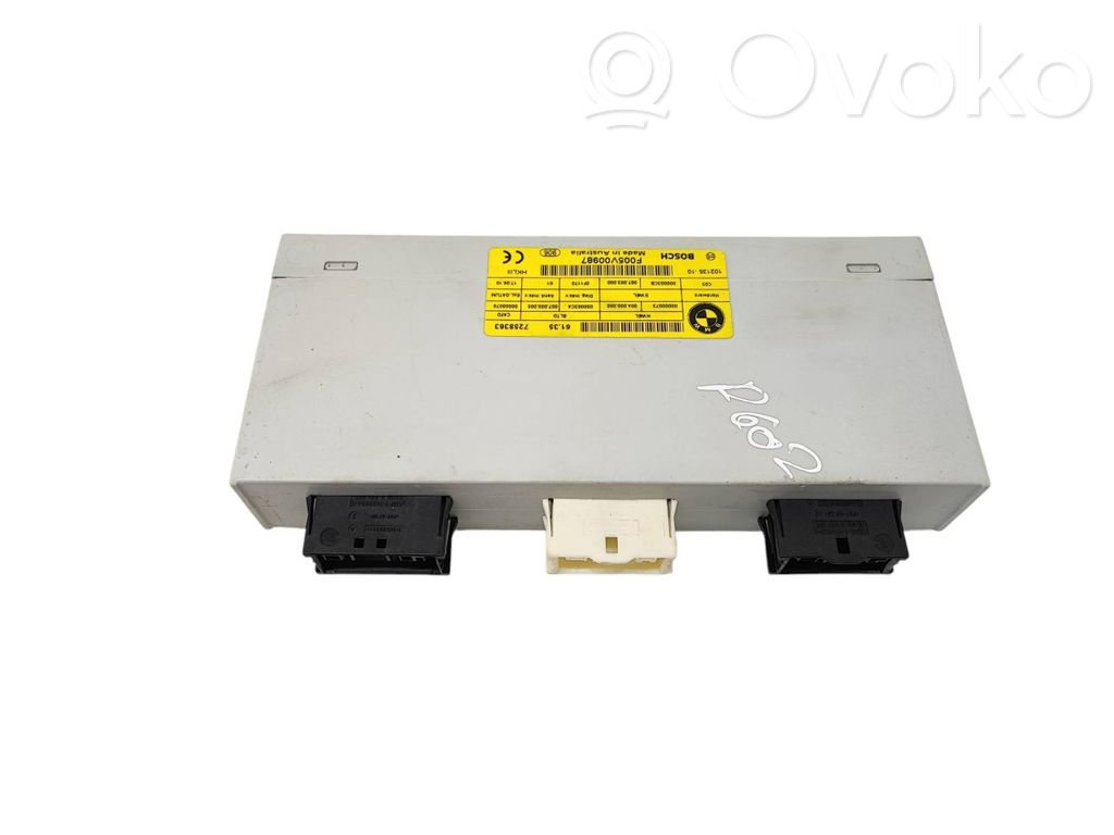 BMW 7 F01 F02 F03 F04 Tailgate/trunk control unit/module 