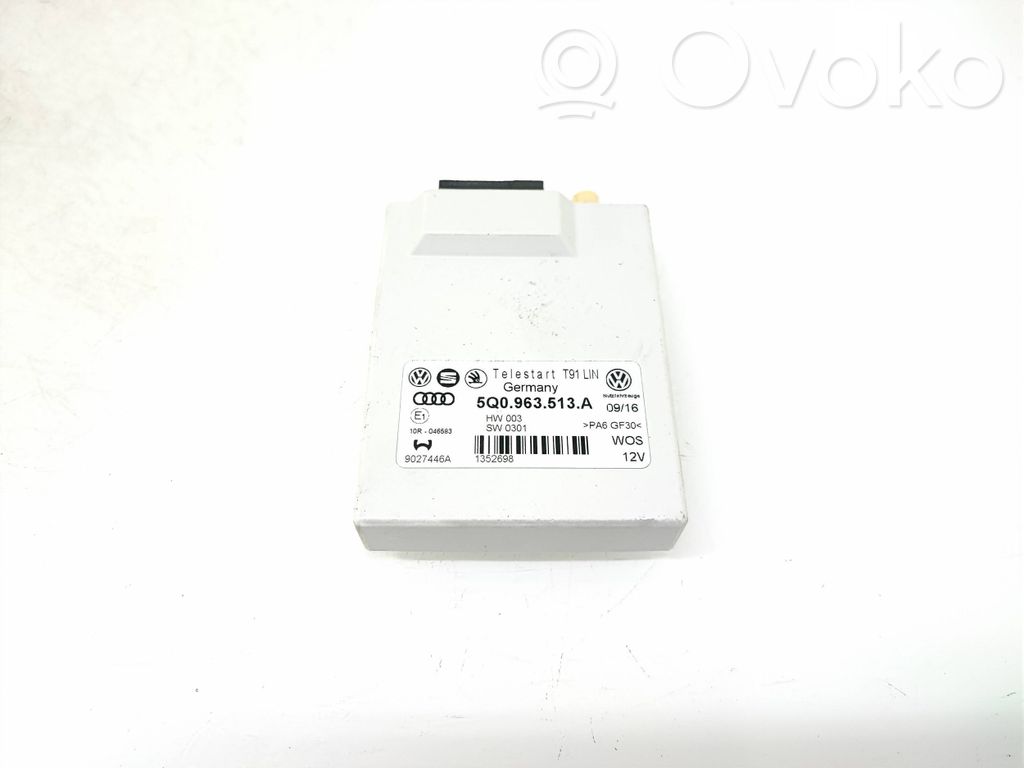 Skoda Octavia Mk3 (5E) Unité de commande chauffage Webasto 