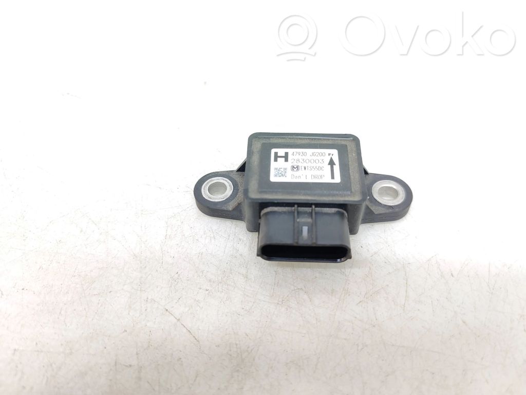 Nissan Leaf I (ZE0) ESP acceleration yaw rate sensor 