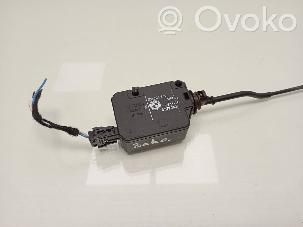 BMW 3 E46 Fuel tank cap lock motor 