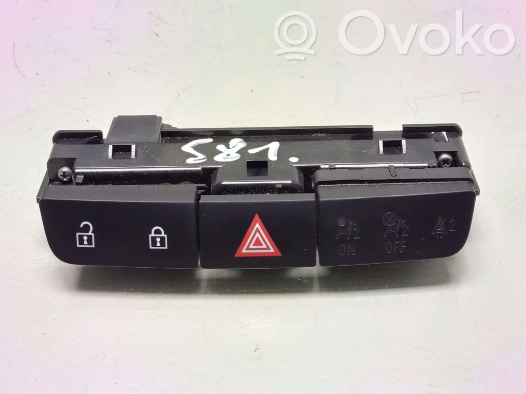 Opel Insignia A Hazard light switch 