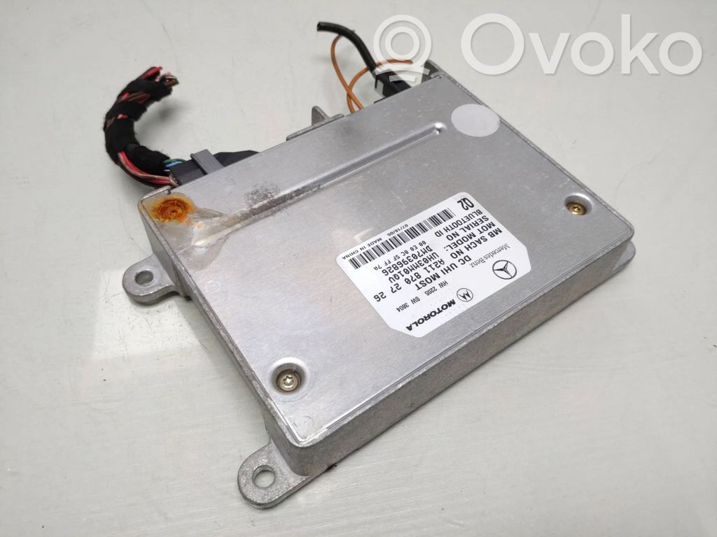 Mercedes-Benz E W211 Bluetooth control unit module 