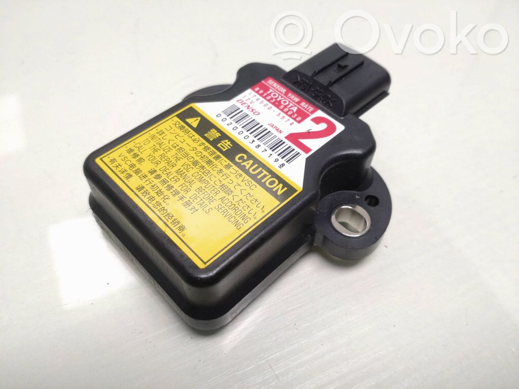 Lexus RX 450H ESP acceleration yaw rate sensor 