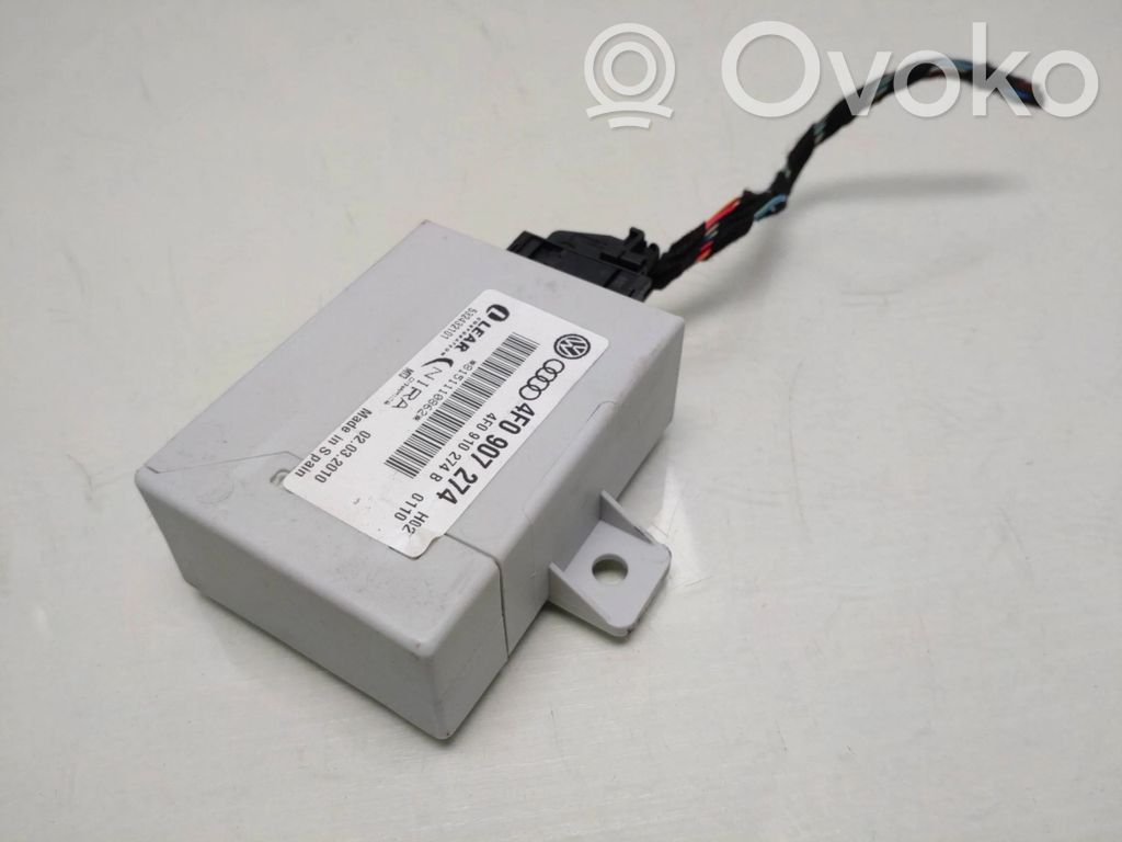 Audi A6 S6 C6 4F Tire pressure control unit 