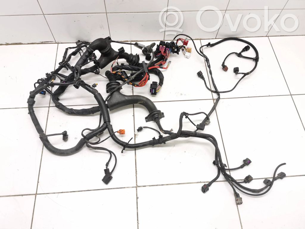 Audi A6 S6 C6 4F Engine installation wiring loom 