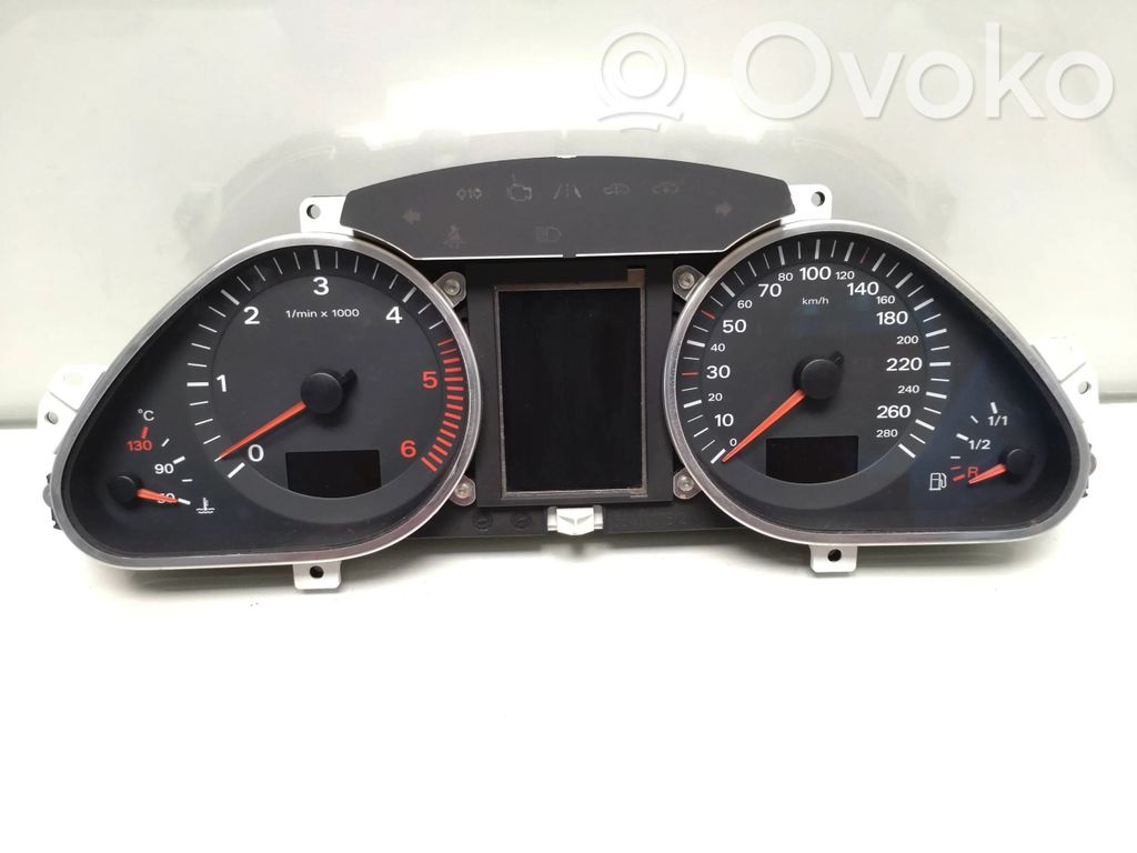 Audi A6 S6 C6 4F Speedometer (instrument cluster) 