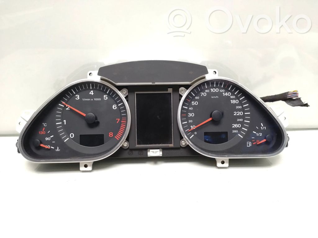 Audi A6 S6 C6 4F Speedometer (instrument cluster) 