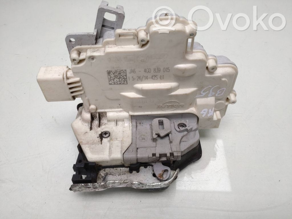 Audi A6 S6 C7 4G Zamek drzwi tylnych 