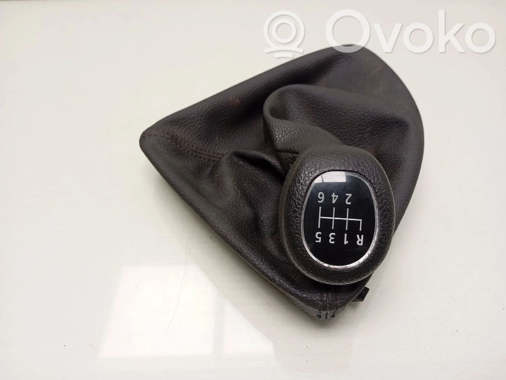 BMW 1 E81 E87 Gear lever shifter trim leather/knob 