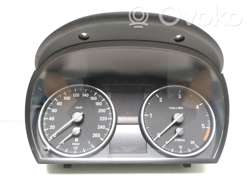 BMW 3 E90 E91 Speedometer (instrument cluster) 