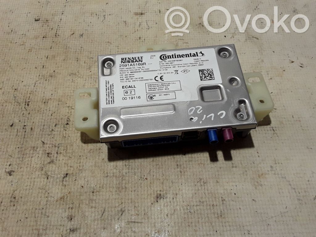Renault Clio V Autres unités de commande / modules 