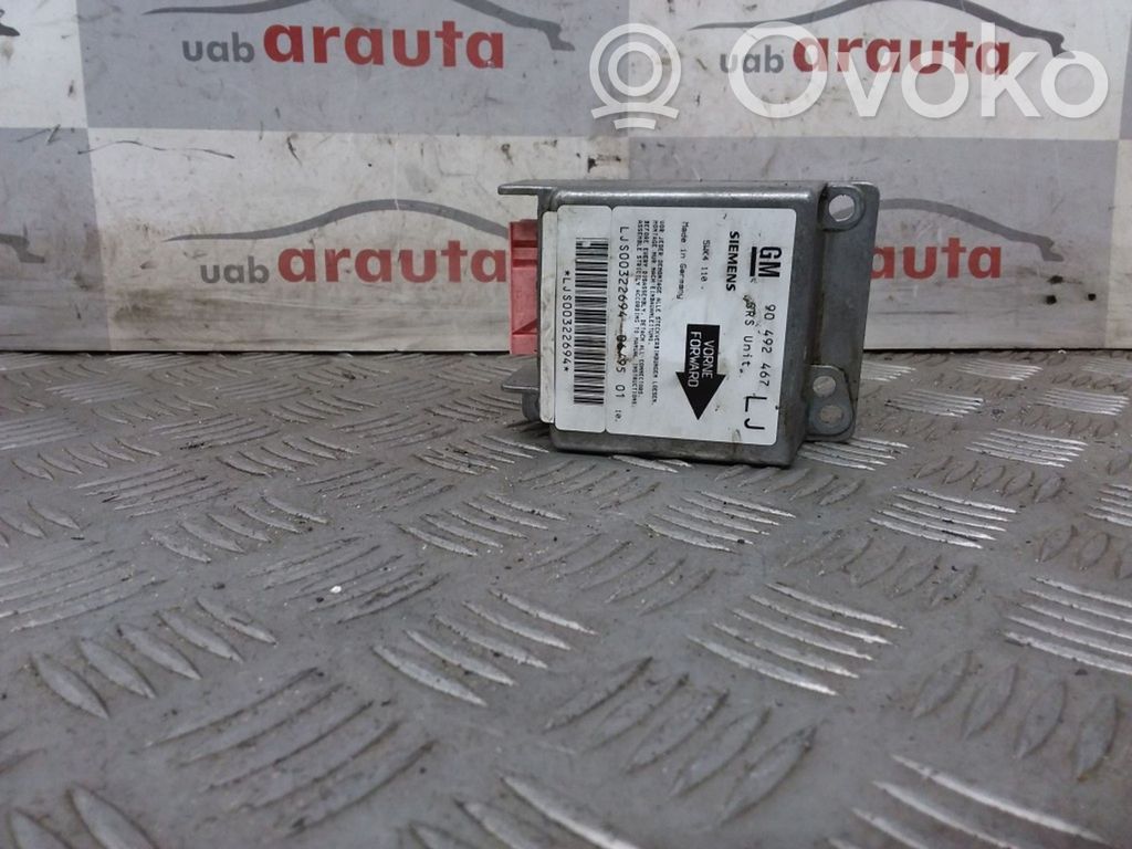 Opel Omega B1 Airbag control unit/module 