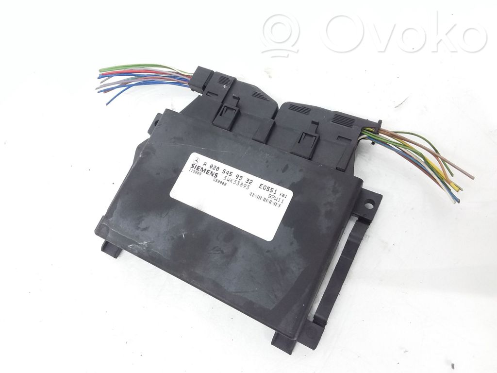 Gearbox control unit/module   A0205459332,5WK33893