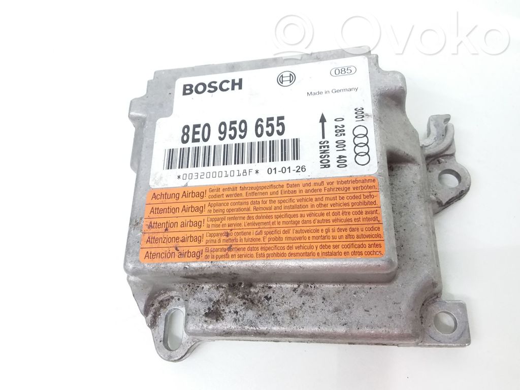 Audi A4 S4 B6 8E 8H Airbag control unit/module 