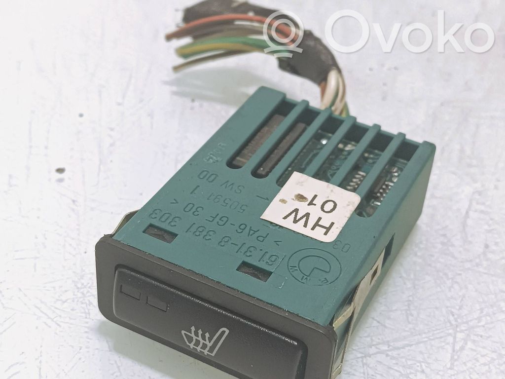 BMW 5 E60 E61 Seat heating switch 