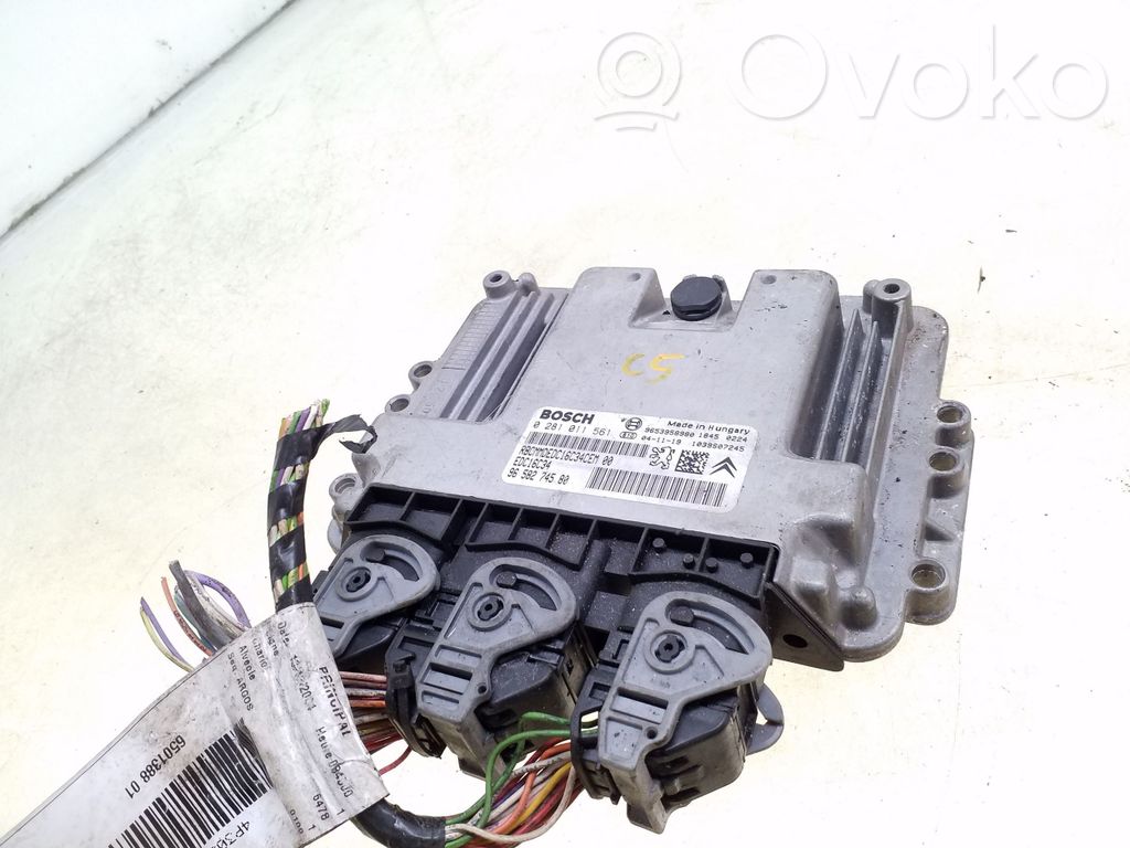Engine control unit/module   0281011561,9658274580