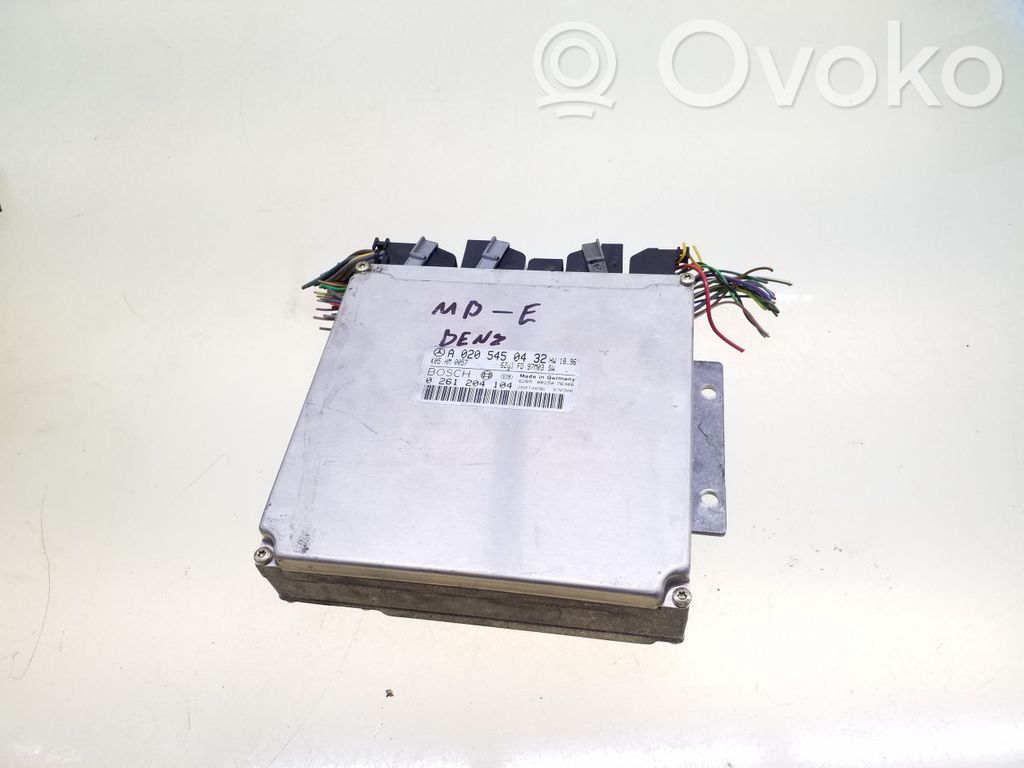 Engine control unit/module   A0205450432,0261204104