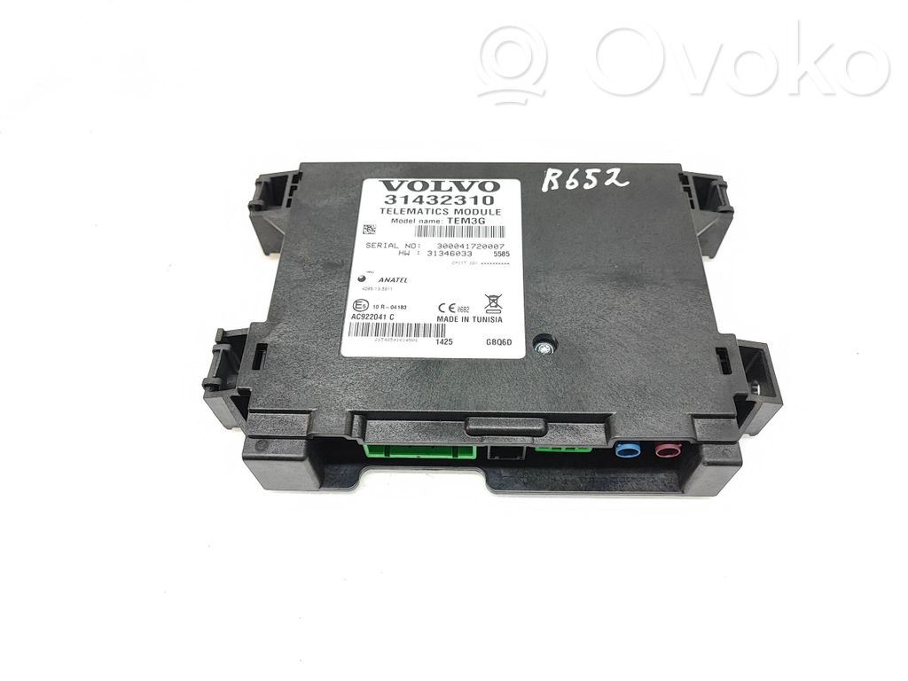 Volvo V60 Galios (ECU) modulis 