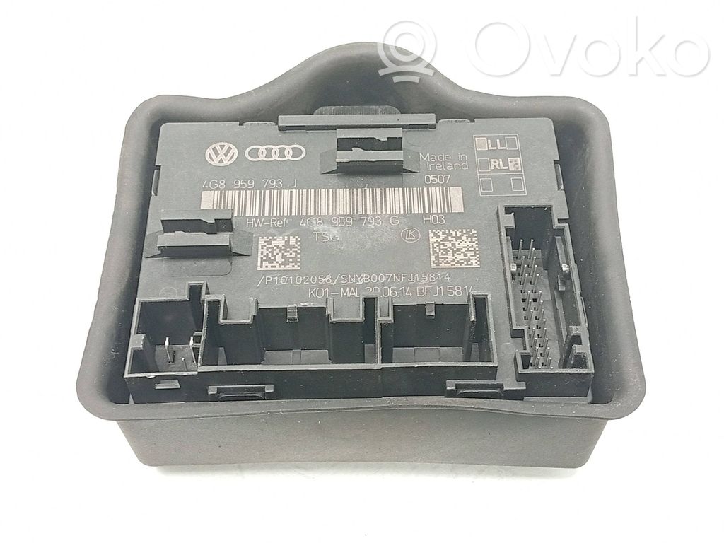 Audi A6 S6 C7 4G Door control unit/module 