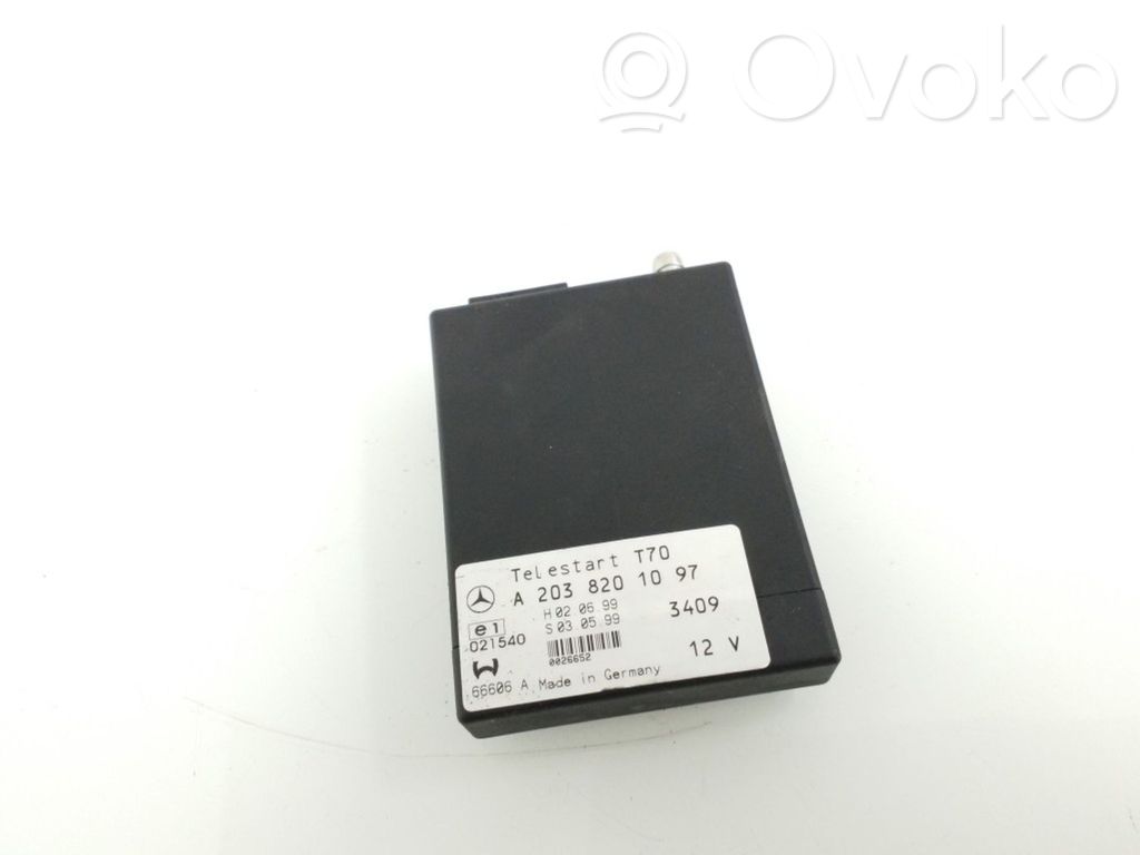 Mercedes-Benz C W203 Phone control unit/module 
