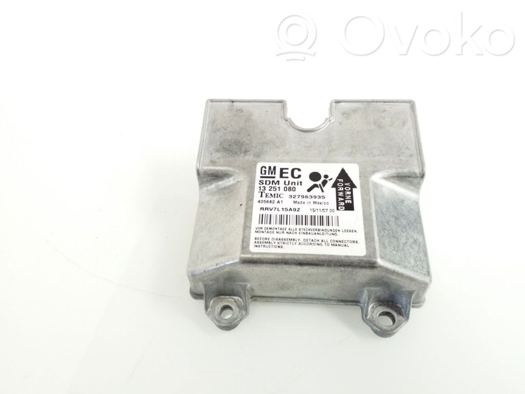Opel Astra H Airbag control unit/module 