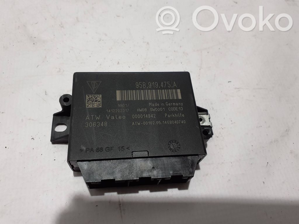 Porsche Cayenne (92A) Unidad de control/módulo PDC de aparcamiento 
