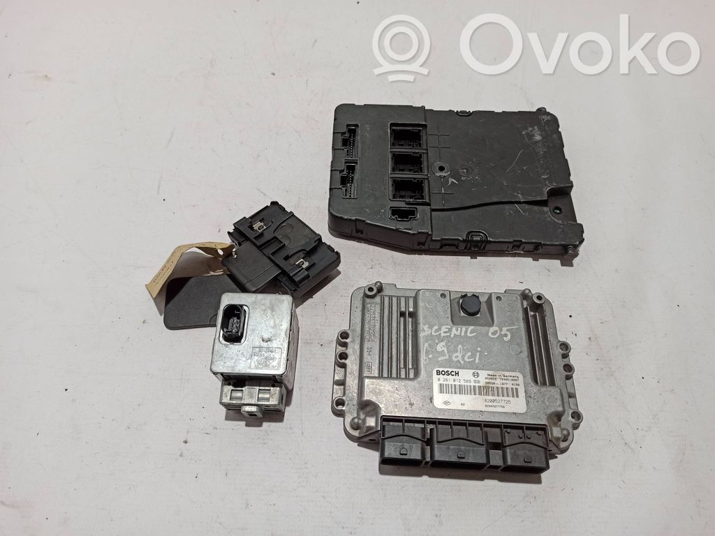 Renault Scenic II -  Grand scenic II Engine ECU kit and lock set 