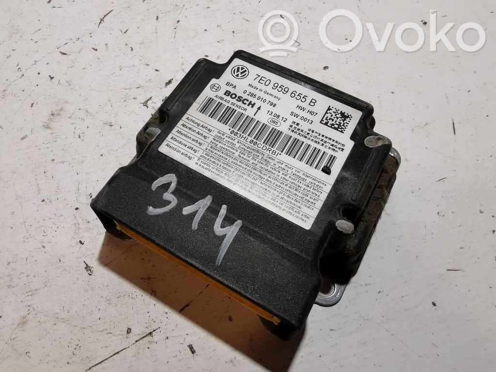 Volkswagen Caddy Airbag control unit/module 