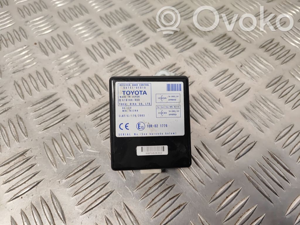 Toyota Corolla Verso AR10 Door control unit/module 