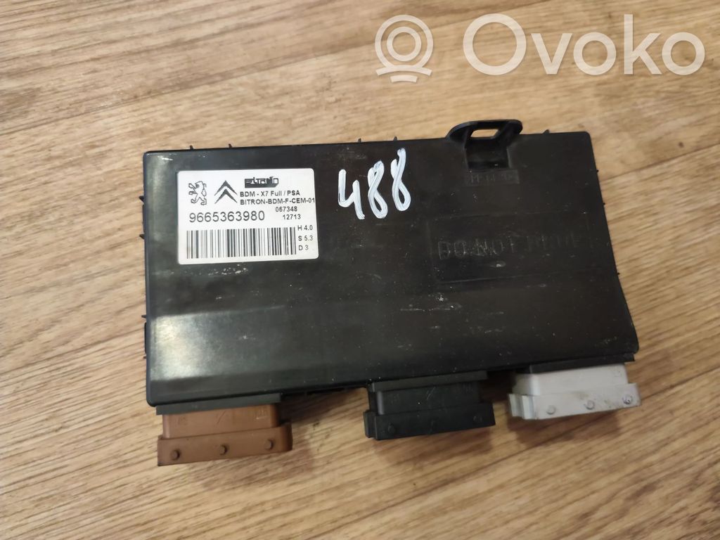 Citroen C5 Seat control module 