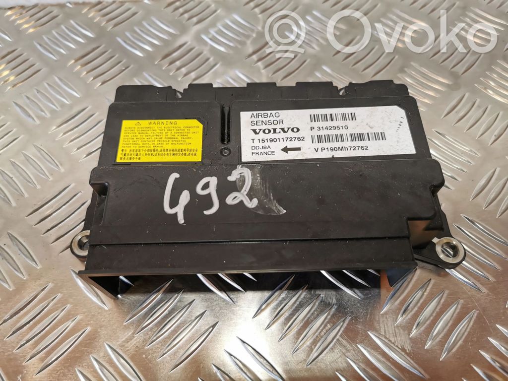 Volvo V40 Airbag control unit/module 