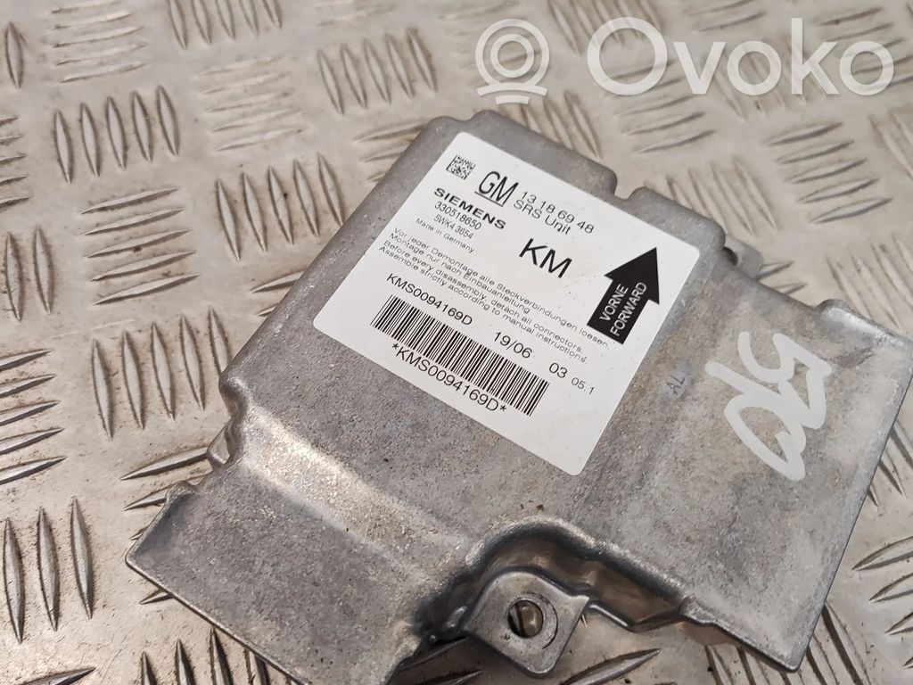 Opel Signum Airbag control unit/module 