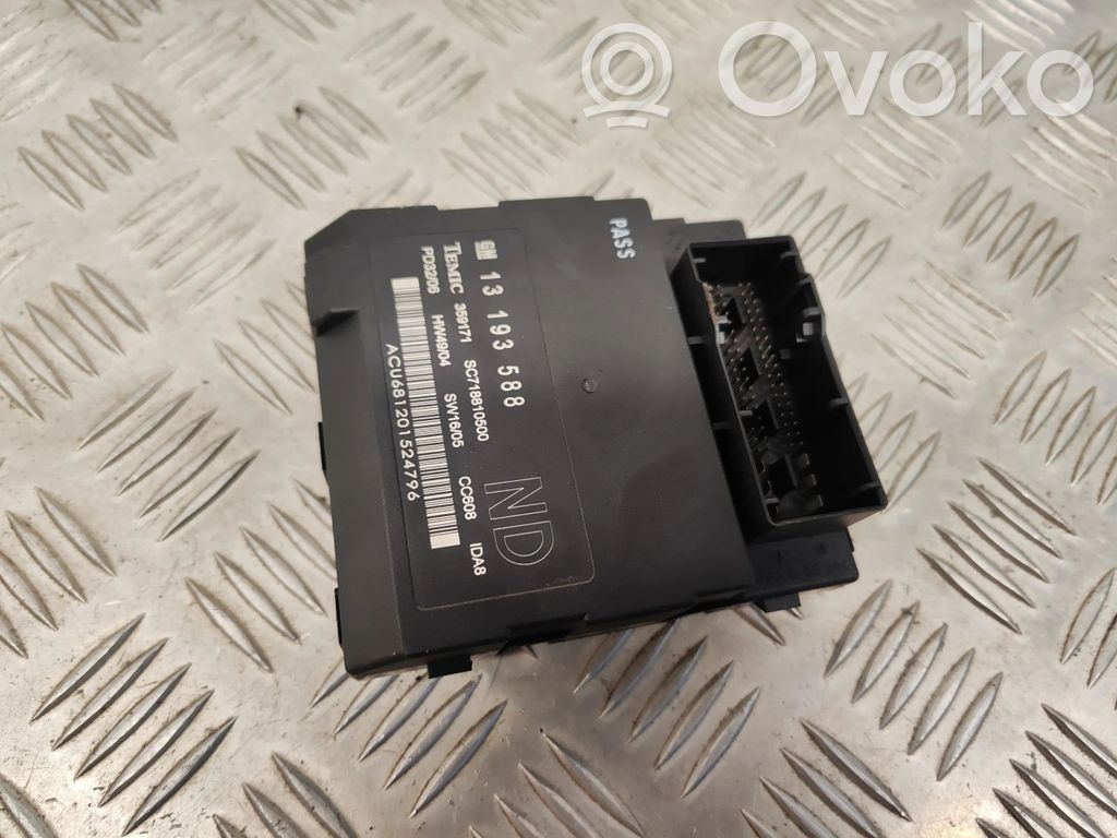 Opel Vectra C Comfort/convenience module 