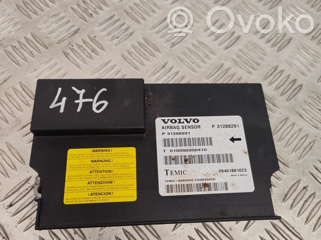Volvo S80 Airbag control unit/module 