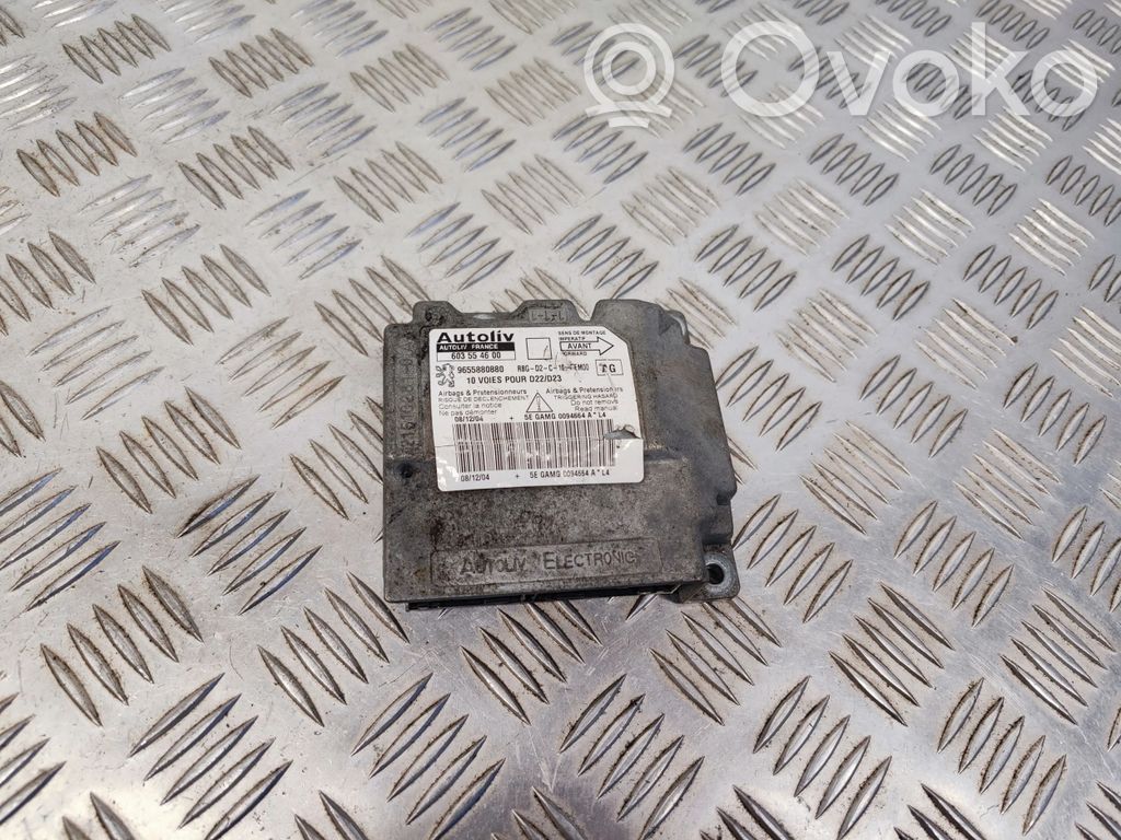 Peugeot 407 Airbag control unit/module 