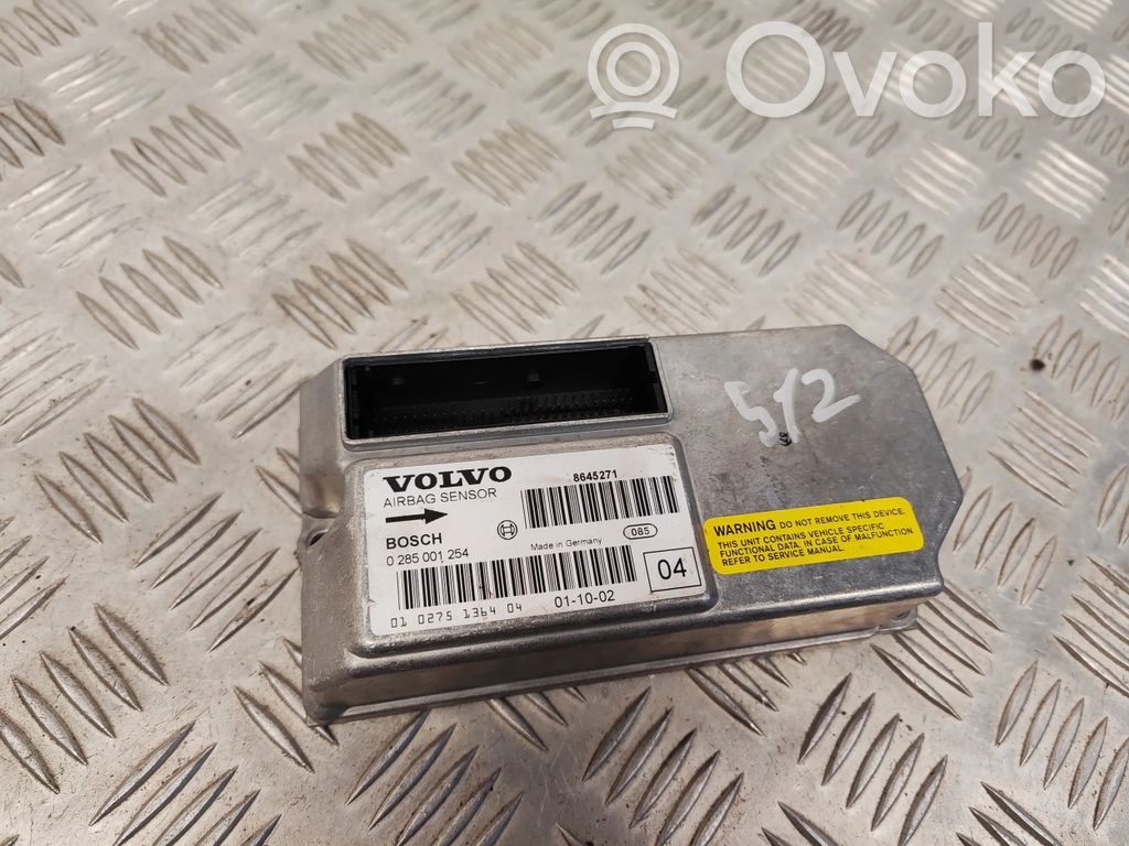 Volvo S60 Airbag control unit/module 