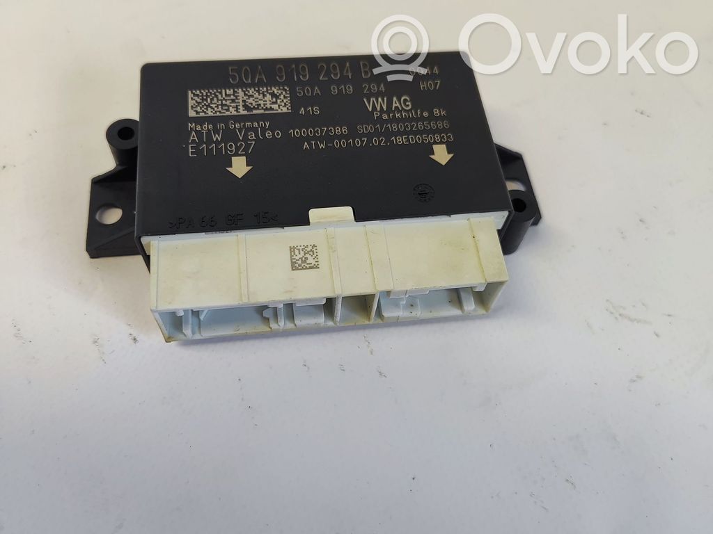Skoda Superb B8 (3V) Parking PDC control unit/module 