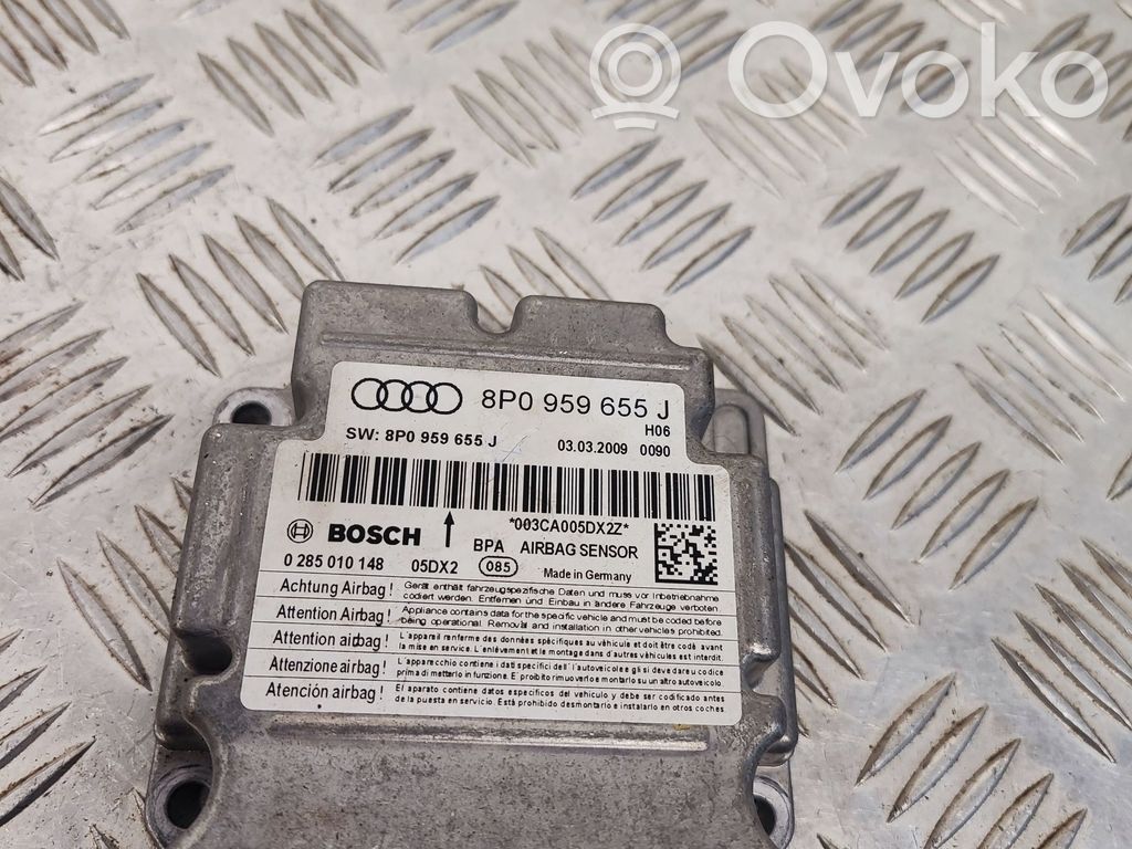 Audi A3 S3 8P Airbag control unit/module 