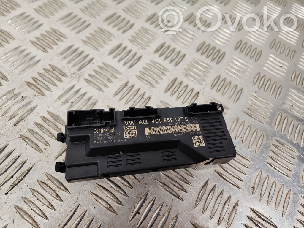 Audi A6 S6 C7 4G Tailgate/trunk control unit/module 
