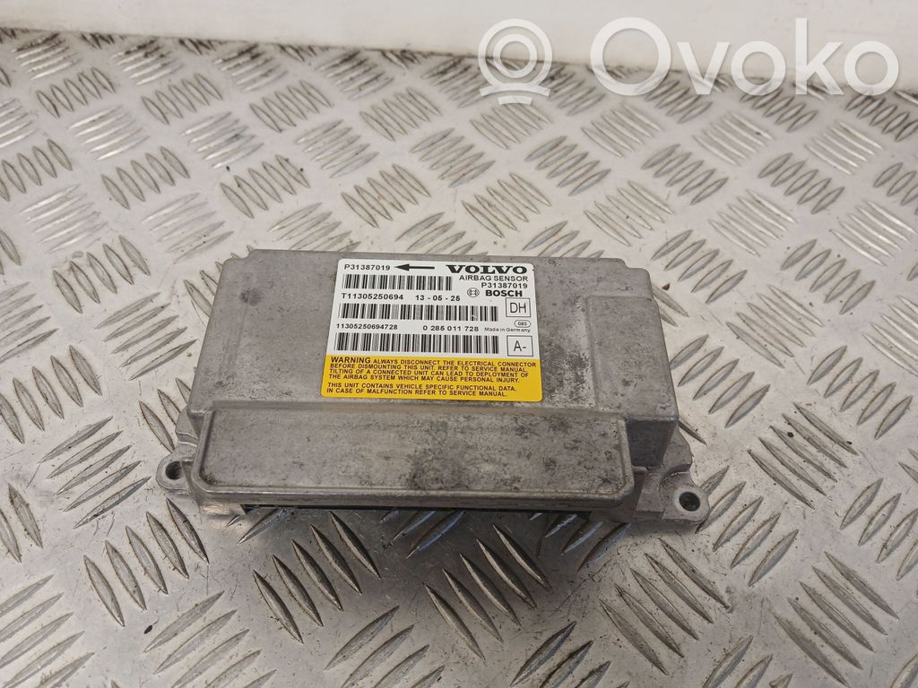 Volvo S80 Airbag control unit/module 