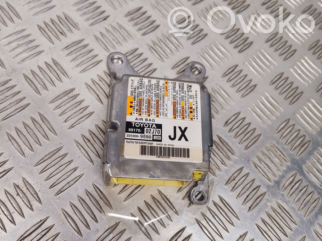 Toyota Auris E180 Airbag control unit/module 