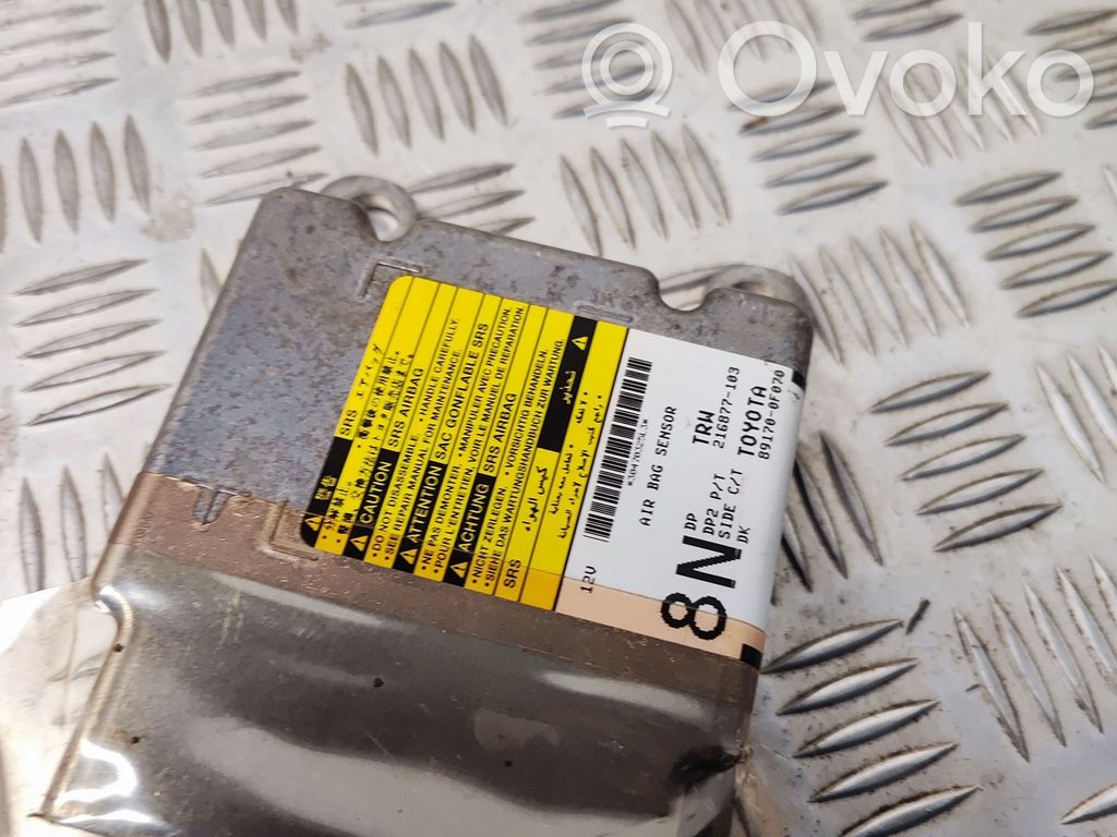 Toyota Corolla Verso AR10 Airbag control unit/module 
