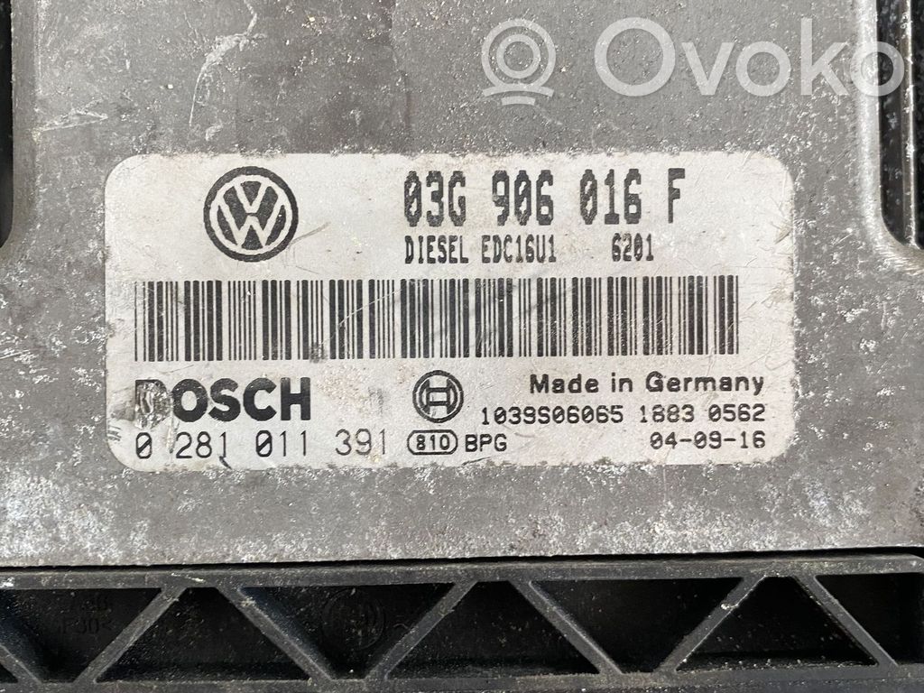 Volkswagen Golf Plus Engine control unit/module 