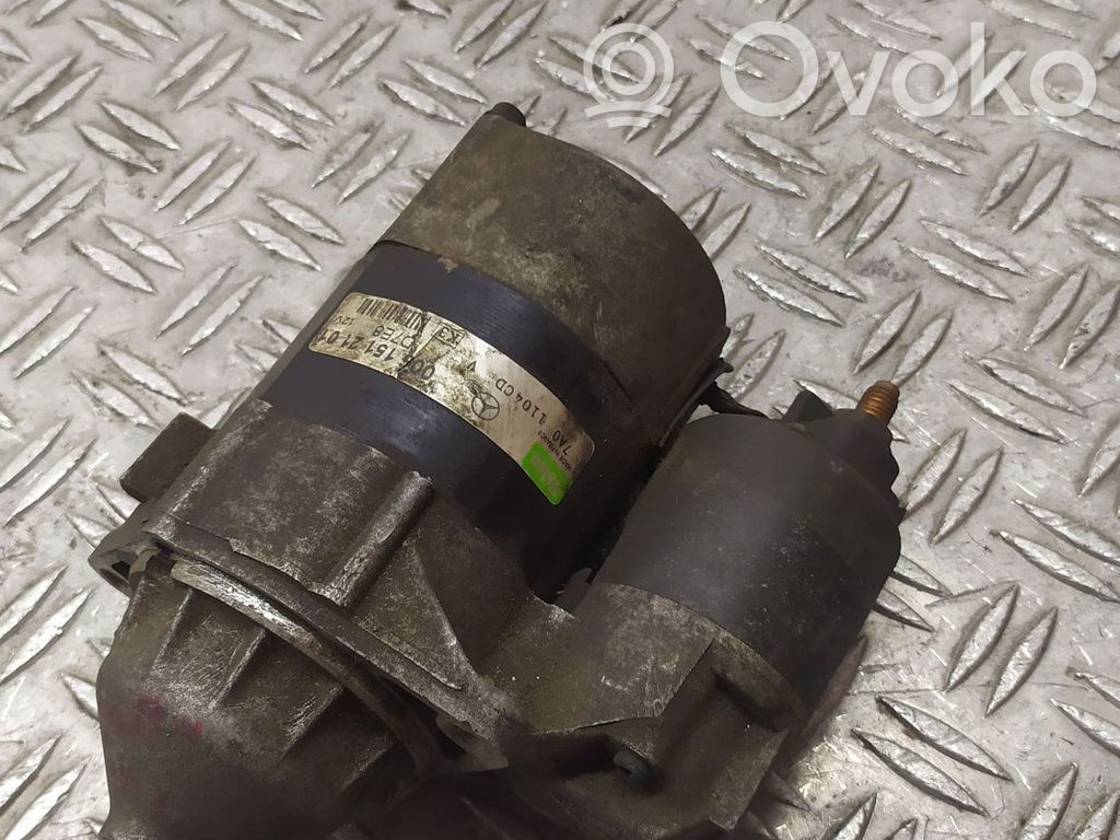 Mercedes-Benz A W168 Motor de arranque 