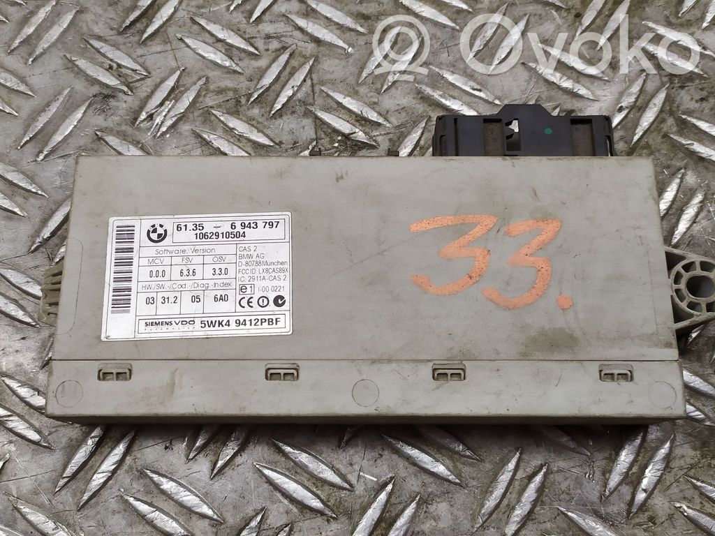 BMW 5 E60 E61 CAS control unit/module 