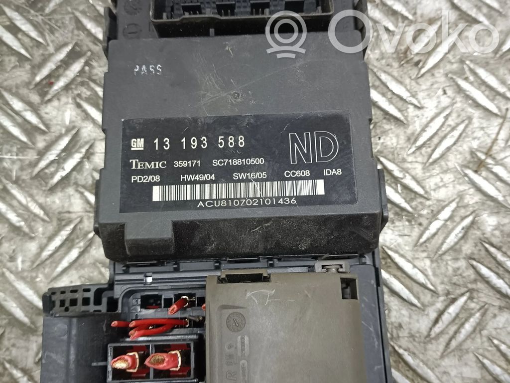 Opel Vectra C Comfort/convenience module 
