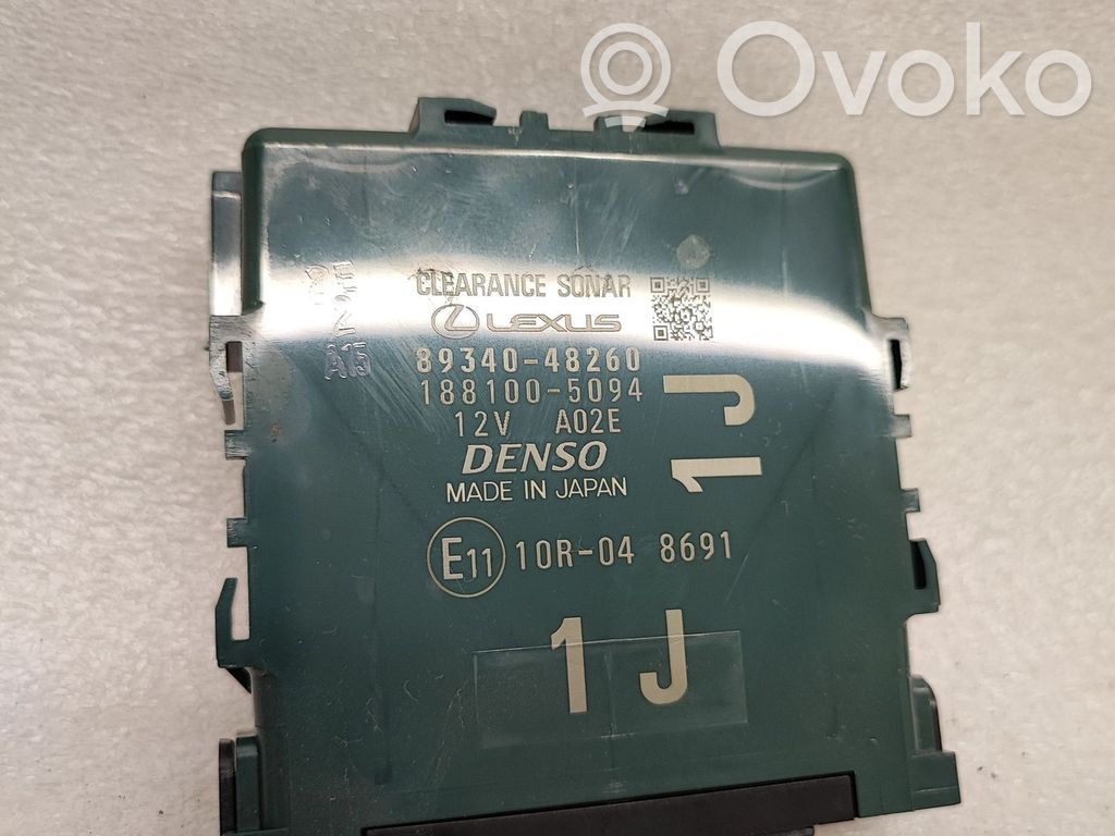 Lexus RX 450H Parking PDC control unit/module 