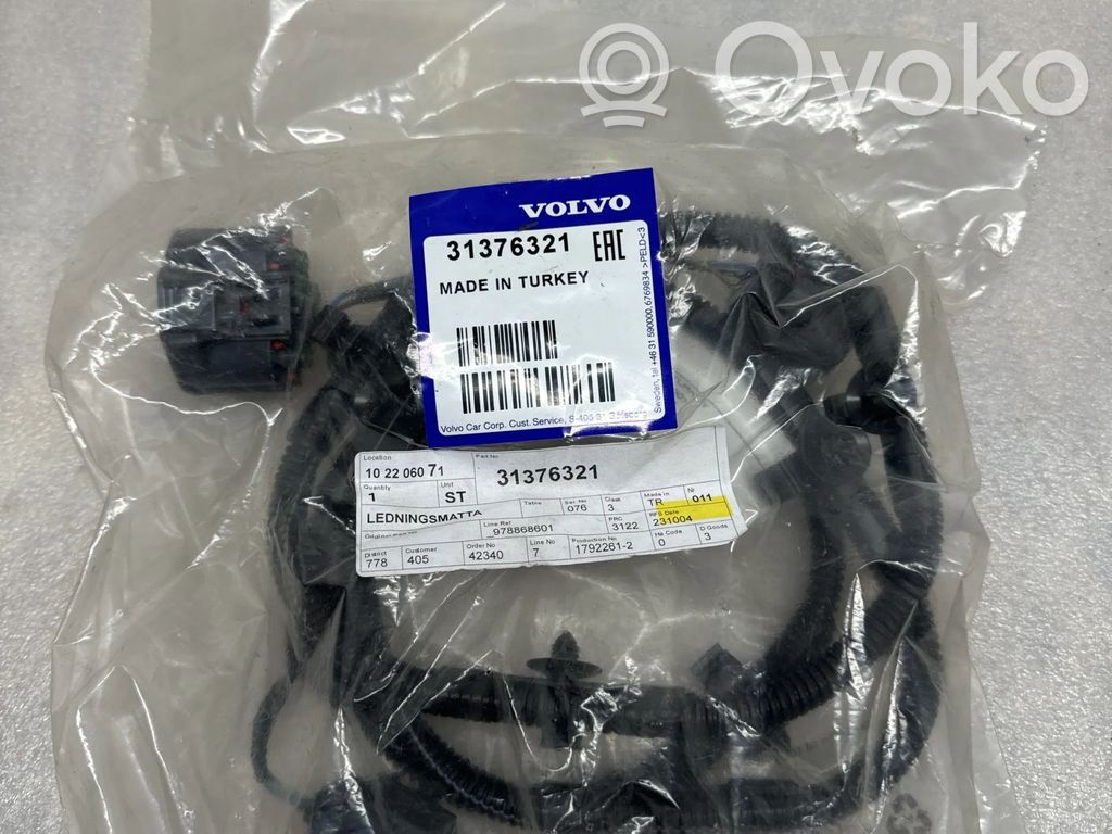 Volvo V60 Cableado del sensor de aparcamiento (PDC) 